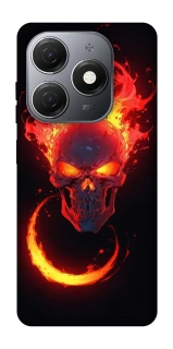 Чохол на TECNO Spark 20 Blood Skull фото 1 з 1