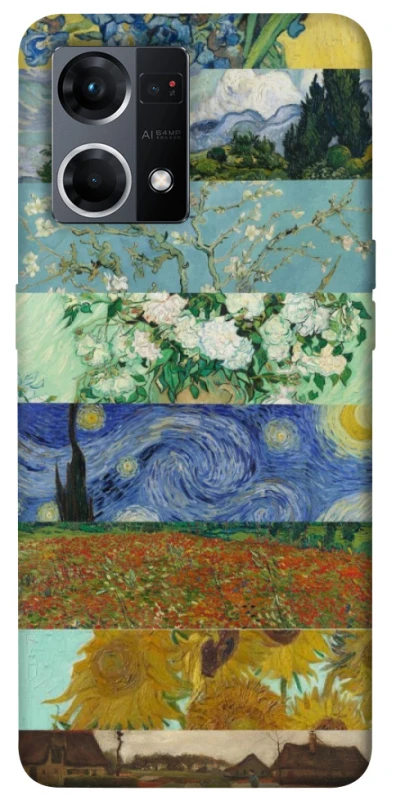 Чохол на Oppo Reno 7 4G Van Gogh aesthetics фото 1 з 1