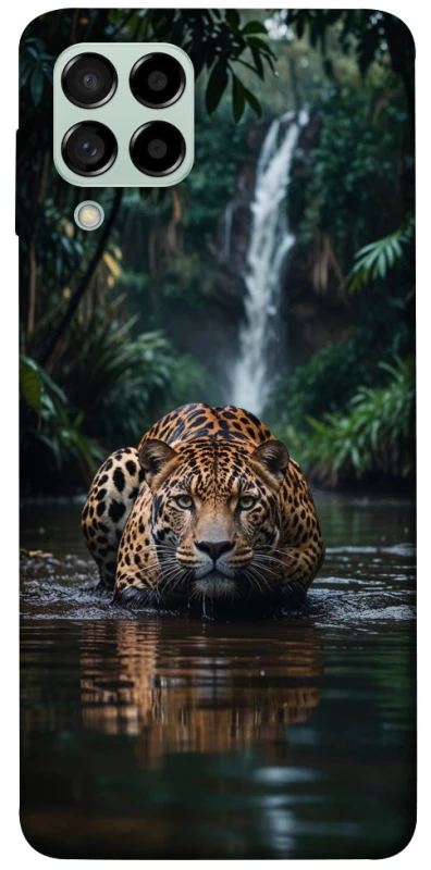 Чохол на Samsung Galaxy M53 5G Leopard in water фото 1 з 1