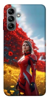 Чохол на Samsung Galaxy A04s Cyber space girl ver.5 фото 1 з 1