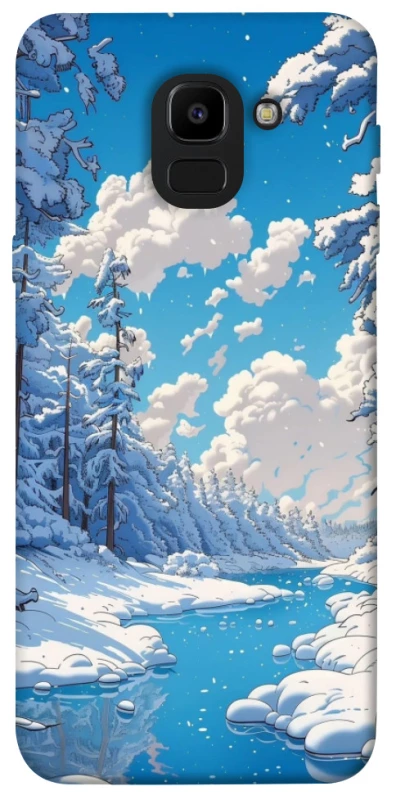 Чехол на Samsung J600F Galaxy J6 (2018) Winter art фото 1 из 1