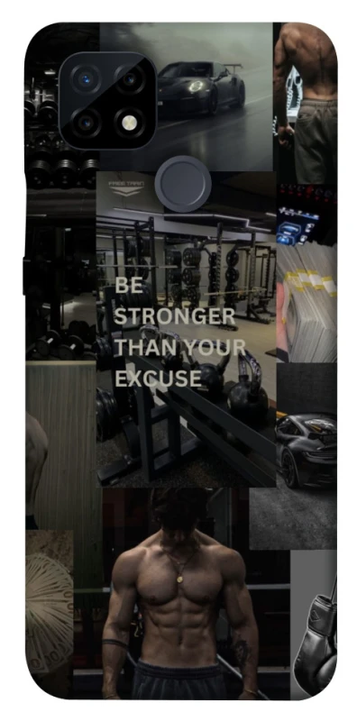 Чохол на Realme C21 Be stronger фото 1 з 1