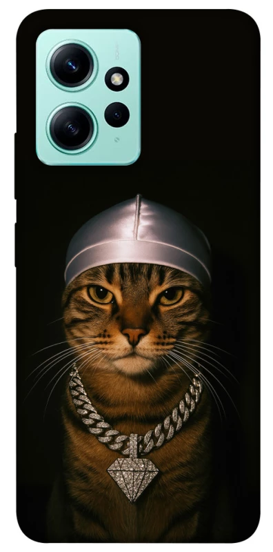 Чохол на Xiaomi Redmi Note 12 4G Cat in Bling фото 1 з 1