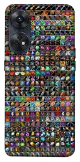 Чехол на Oppo Reno 8T 4G Inventory menu ver.1 фото 1 из 1