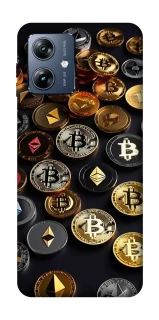 Чехол на Motorola Moto G54 Power Many coins фото 1 из 1