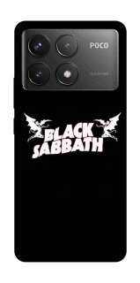 Чехол на Xiaomi Poco F6 Pro Black Sabbath logo ver.2 фото 1 из 1