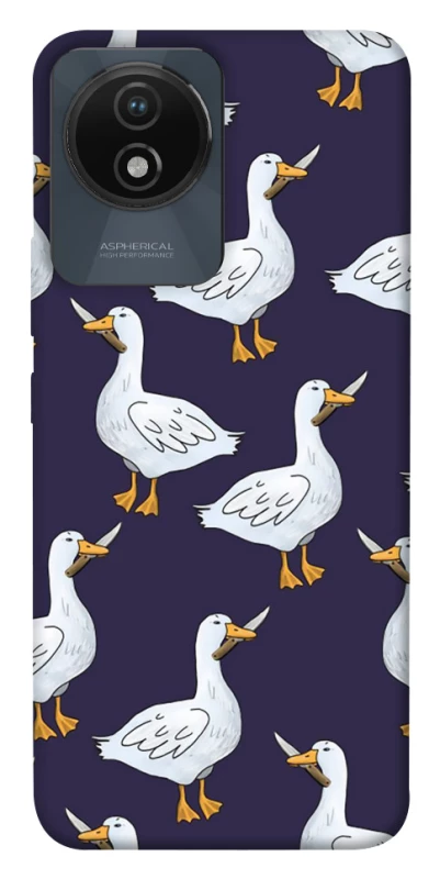 Чохол на Vivo Y02 Гуси з претензією фото 1 з 1