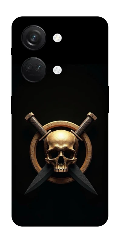 Чохол на OnePlus Nord 3 Golden Skull фото 1 з 1