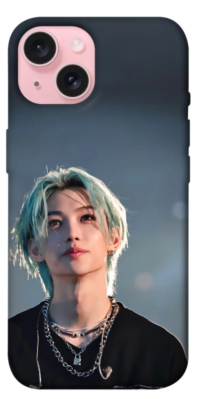 Чехол на Apple iPhone 15 (6.1") Felix - Stray Kids фото 1 из 1