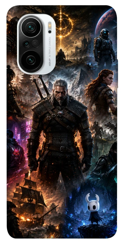 Чехол на Xiaomi Redmi K40 / K40 Pro / K40 Pro+ / Poco F3 My Games ver.2 фото 1 из 1