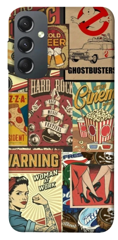 Чохол на Samsung Galaxy A24 4G Retro collage ver.2 фото 1 з 1