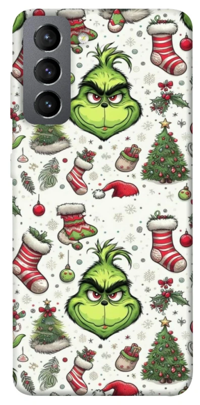Чохол на Samsung Galaxy S21 FE Grinch mood ver.3 фото 1 з 1