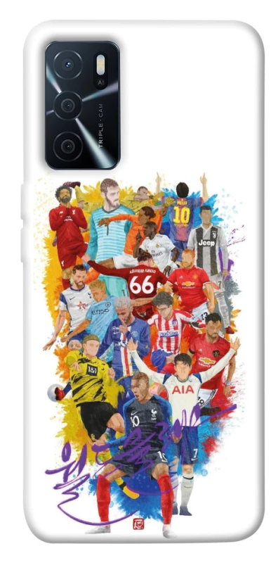 Чохол на Oppo A16s / A16 Football Abstract v2 фото 1 з 1