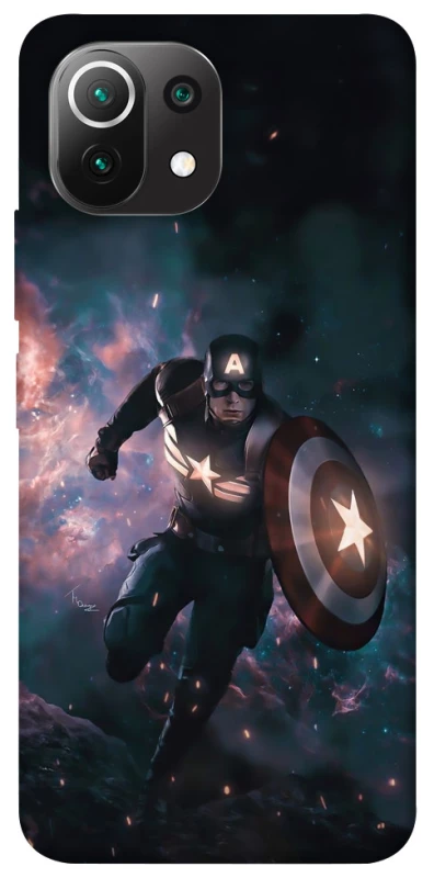 Чохол на Xiaomi Mi 11 Lite Captain America фото 1 з 1