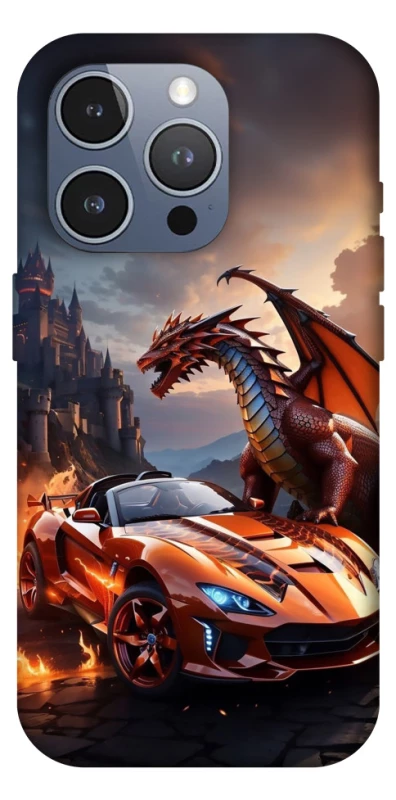 Чохол на Apple iPhone 16 Pro Max Сar and dragon фото 1 з 1