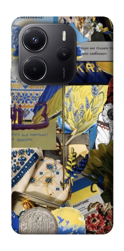 Чохол на Xiaomi Redmi Note 14 4G (Europe version) Ukraine style ver.7 фото 1 з 1