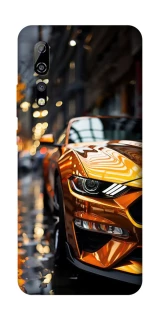 Чохол на ZTE Axon 10 Pro Golden sports car фото 1 з 1