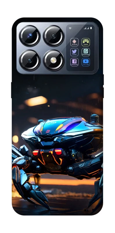 Чохол на Xiaomi POCO X8 Pro Cyber ​​crab фото 1 з 1