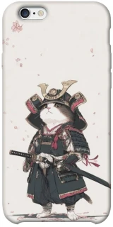 Чохол на Apple iPhone 6/6s plus (5.5") Samurai Cat Warrior фото 1 з 1