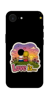 Чехол на Apple iPhone 16e (6.1") Love is ver.5 фото 1 из 1