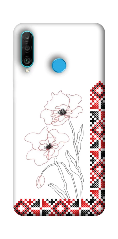 Чохол на Huawei P30 lite Вишиванка на смартфон фото 1 з 1