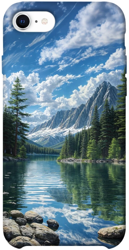 Чохол на Apple iPhone SE (2020) River in the mountains фото 1 з 1