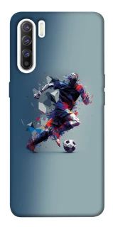 Чехол на Oppo Reno 3 Футболист фото 1 из 1