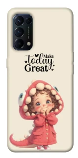 Чохол на Oppo Reno 5 4G Make today great фото 1 з 1