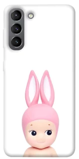 Чехол на Samsung Galaxy S21 Minimal Bunny Peek фото 1 из 1
