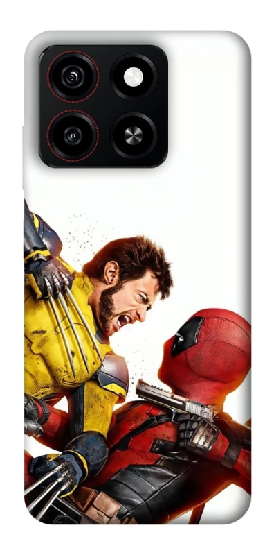 Чехол на ZTE Blade A35 4G Deadpool and Wolverine фото 1 из 1