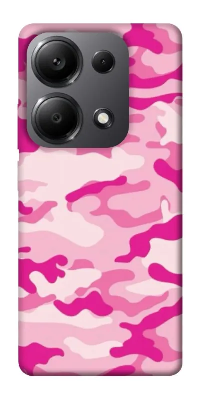 Чехол на Xiaomi Redmi Note 13 Pro 4G camouflage pink фото 1 из 1