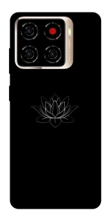 Чохол на ZTE Blade A56 Black Lotus фото 1 з 1
