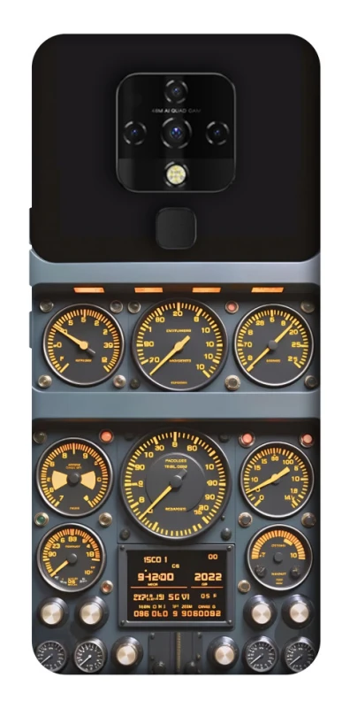 Чехол на TECNO Camon 16 SE Airplane instrument panel фото 1 из 1