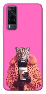 Чехол на Vivo Y31 Леопард с кофе фото 1 из 1