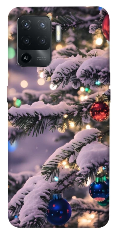 Чехол на Oppo Reno 5 Lite Новогодний v31 фото 1 из 1