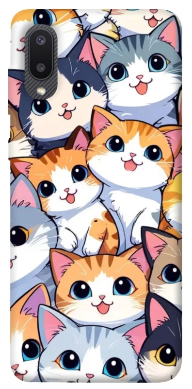 Чохол на Samsung Galaxy A02 Cute Cat v2 фото 1 з 1