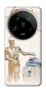 Чохол на Xiaomi 14 Ultra Star Wars robots фото 1 з 1
