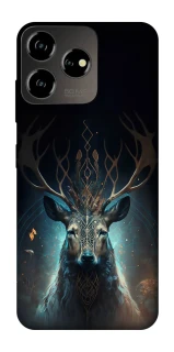 Чехол на ZTE Blade V50 Design 4G Скандинавский олень v2 фото 1 из 1