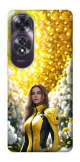 Чехол на Oppo A60 Cyber space girl ver.2 фото 1 из 1
