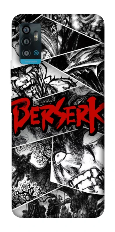 Чохол на ZTE Blade A71 Berserk collage ver.2 фото 1 з 1