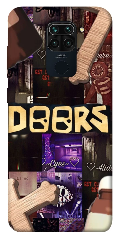 Чохол на Xiaomi Redmi Note 9 / Redmi 10X Roblox doors dark mode фото 1 з 1