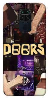 Чехол на Xiaomi Redmi Note 9 / Redmi 10X Roblox doors dark mode фото 1 из 1