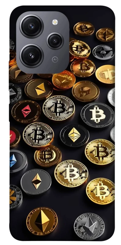 Чехол на Xiaomi Redmi 12 Many coins фото 1 из 1