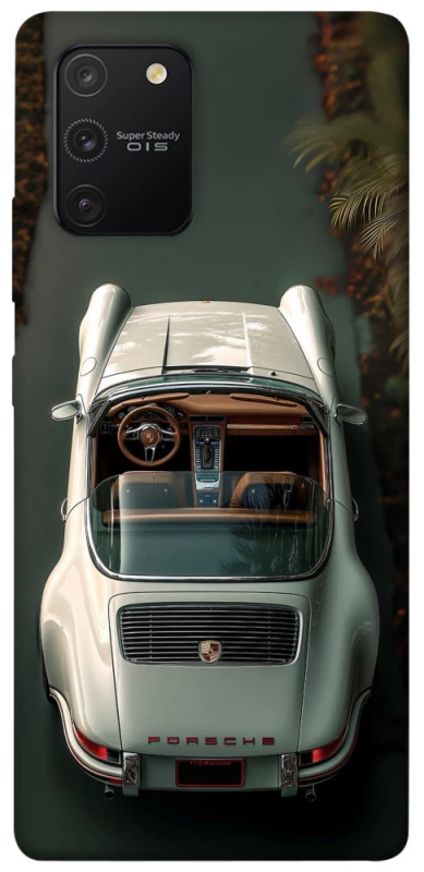 Чехол на Samsung Galaxy S10 Lite White porsche фото 1 из 1