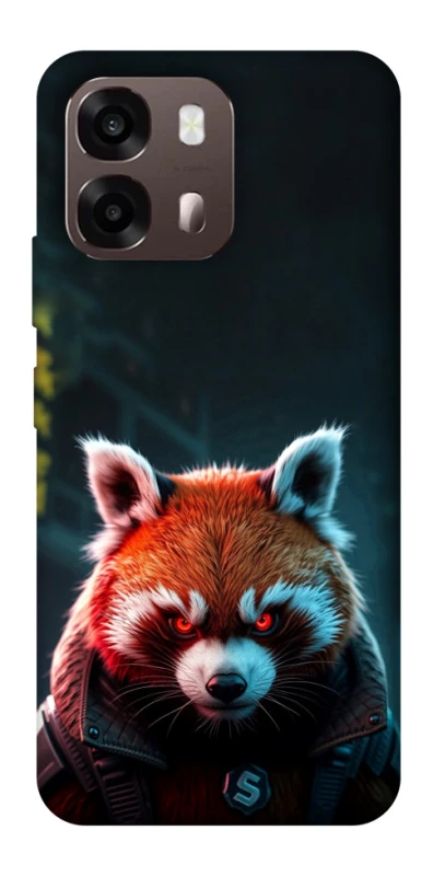 Чохол на Oppo A6 Cyber Red Panda фото 1 з 2