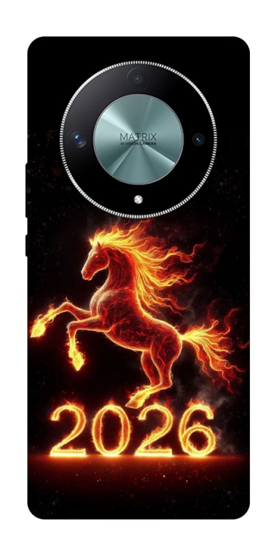 Чохол на Huawei Magic6 Lite Red Fire Horse ver.1 фото 1 з 1