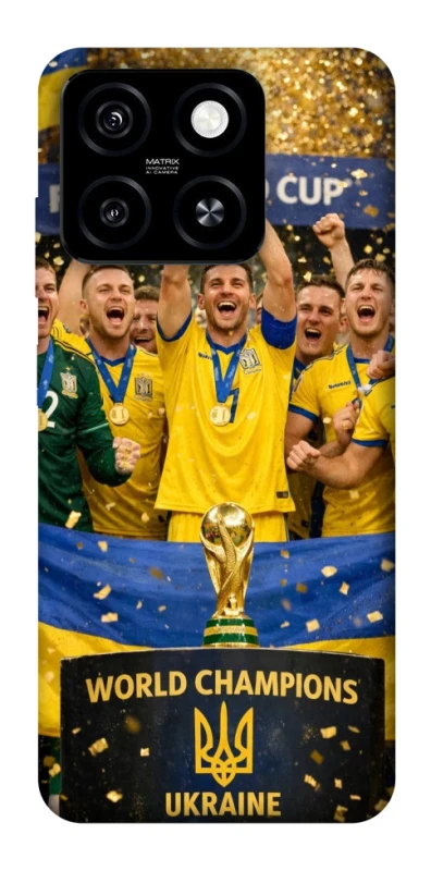 Чохол на ZTE Blade A55 4G UA-Football ver.5 фото 1 з 1