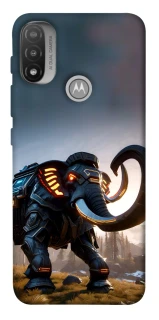 Чохол на Motorola Moto E20 Cyber ​​elephant фото 1 з 1