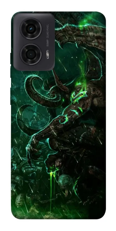 Чехол на Motorola Moto G04 Warcraft Illidan v2 фото 1 из 1