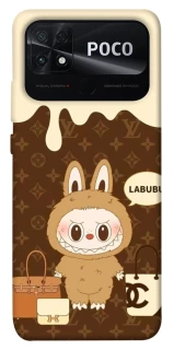 Чохол на Xiaomi Poco C40 Labubu LV фото 1 з 1